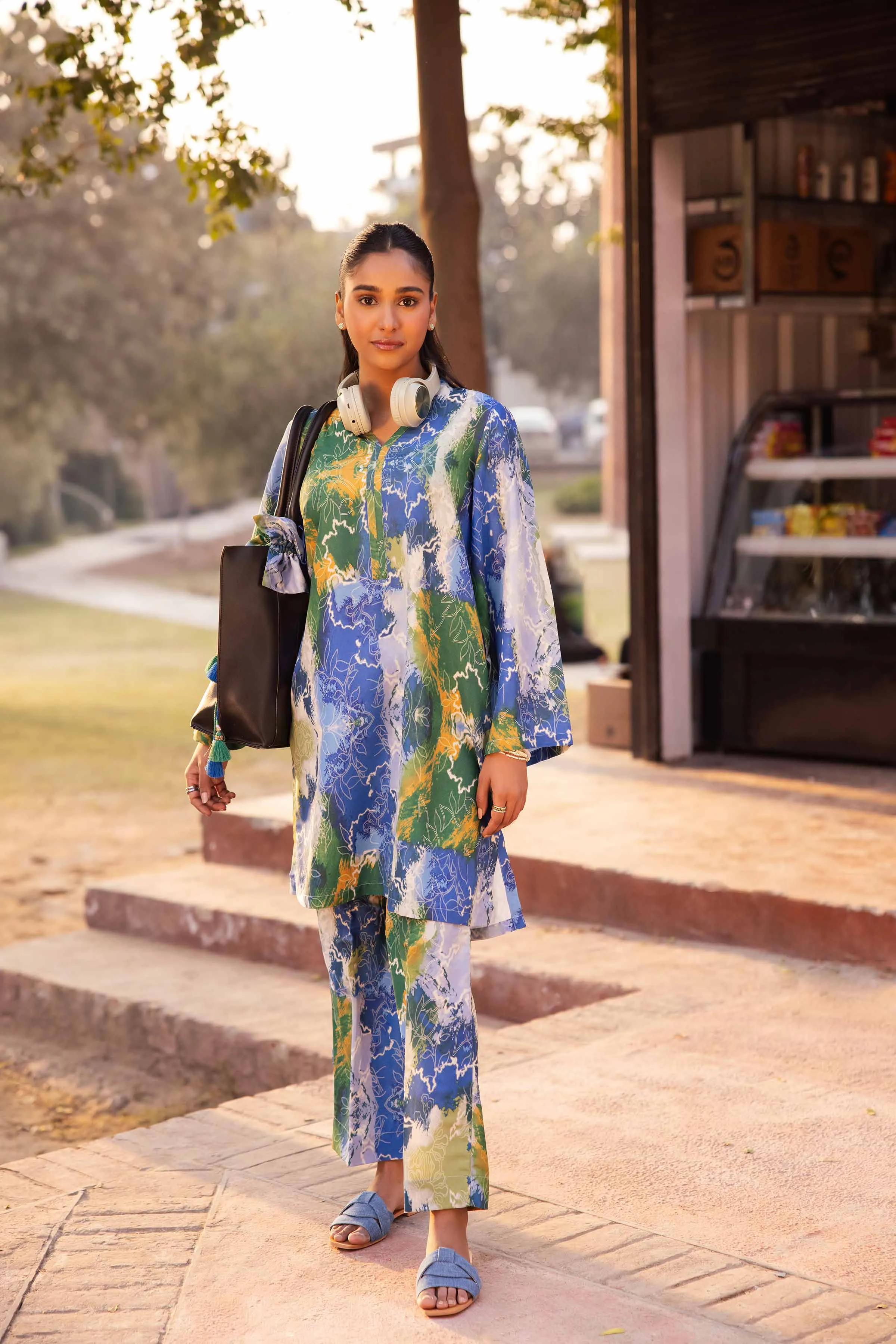 2 Piece - Printed Suit - PE25-255