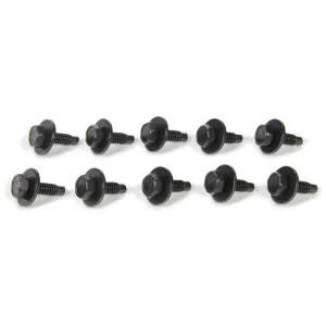 Allstar Performance Body Bolt Kit - 1/4-20" - 3/4" Long - Hex Head - Black Oxide (Set of 10)