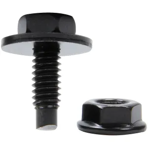 Allstar Performance Body Bolt Kit, 3/4" UHL, Black (10 Pack)