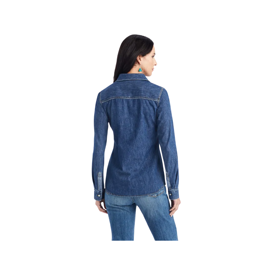 Ariat Women's Farriday Denim Bluelight Shirt