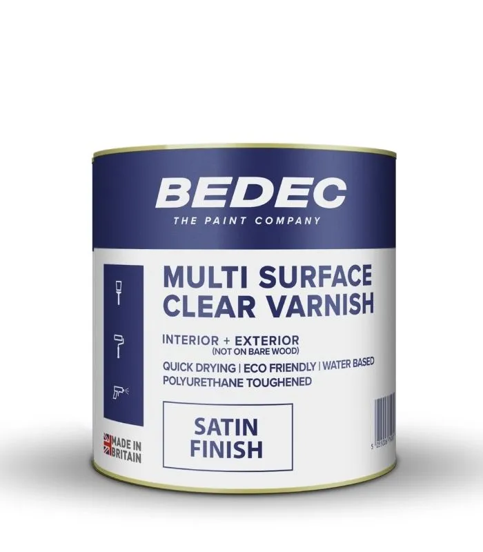 Bedec Multi Surface Clear Varnish