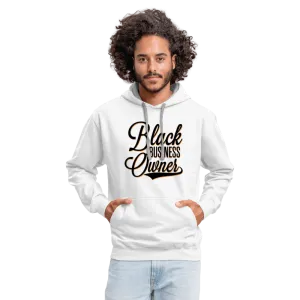 Black Business Owner Unisex Contrast Hoodie