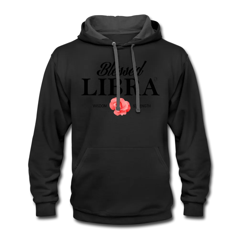 Blessed Libra Hoodie - Black