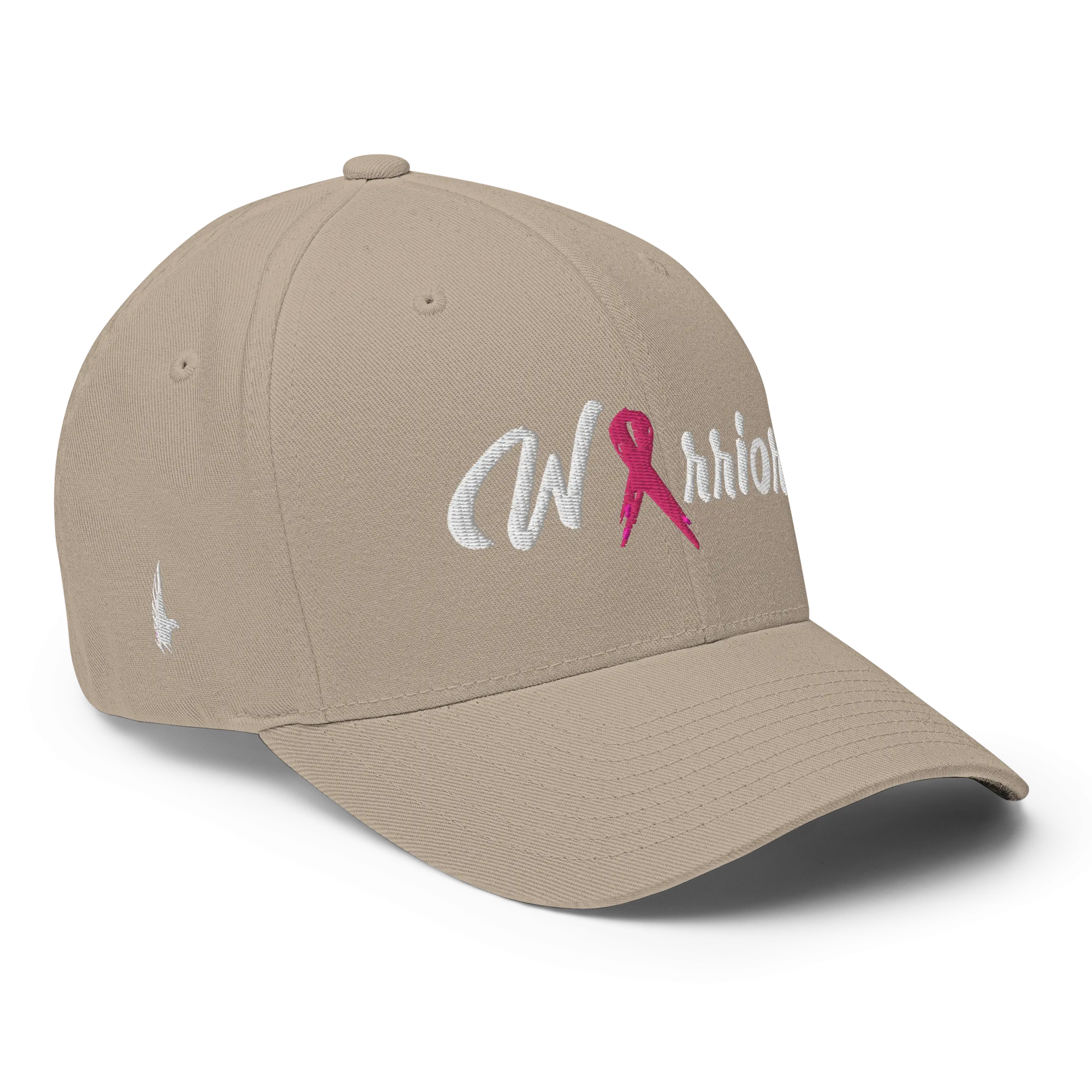 Breast Cancer Warrior Fitted Hat