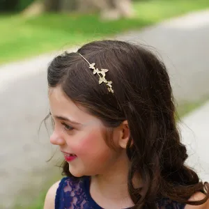 Butterfly Headband - Gold