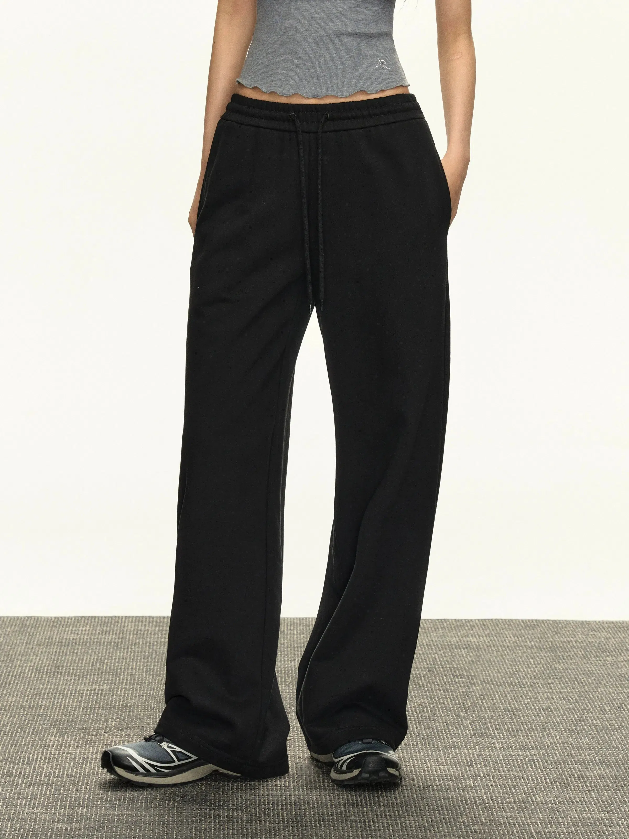 Casual Drawstring Waist Comfy Pants