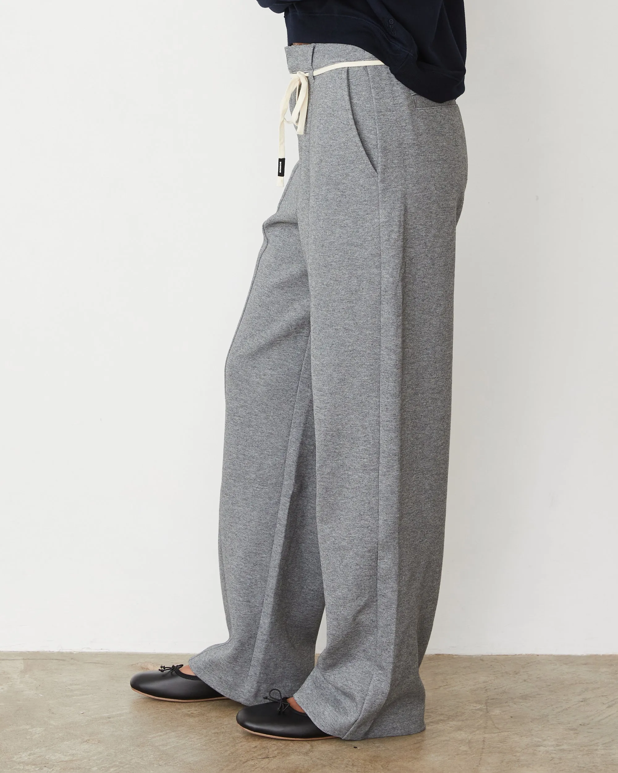 Cotton Knit Trousers