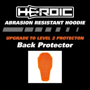 D3O BP4 L2 Small Back Protector HEROIC Hoodie Replacement BP