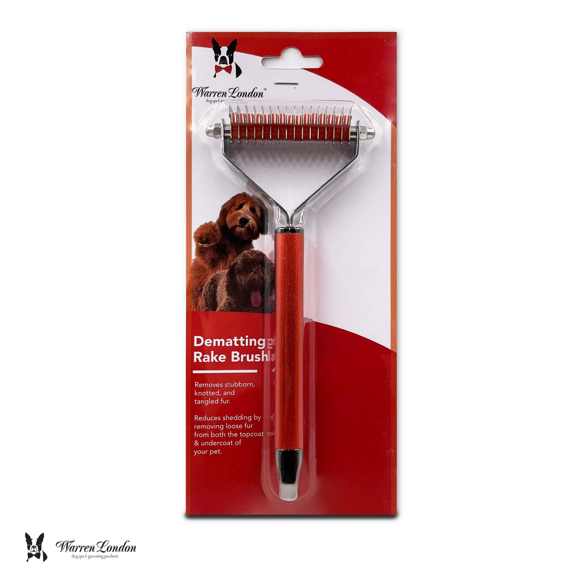 Dematting Rake Brush for Dogs and Cats