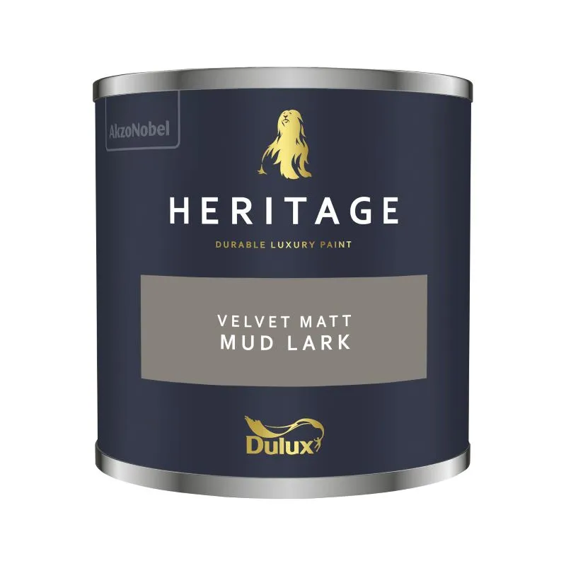 Dulux Heritage Matt Emulsion - Mud Lark