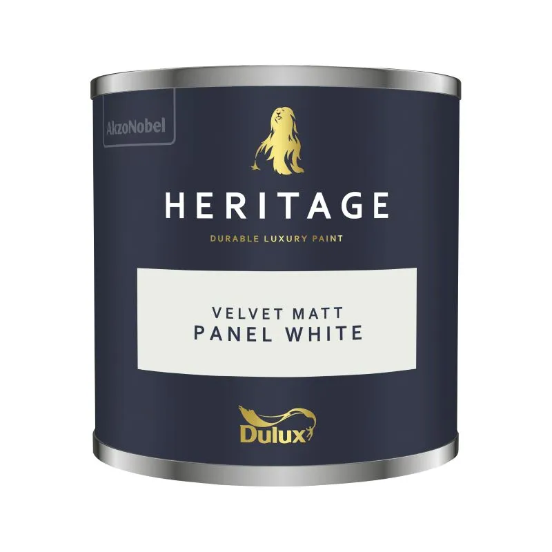 Dulux Heritage Matt Emulsion - Panel White