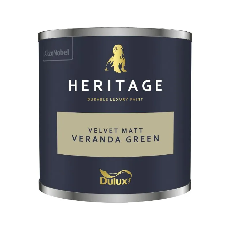 Dulux Heritage Matt Emulsion - Veranda Green