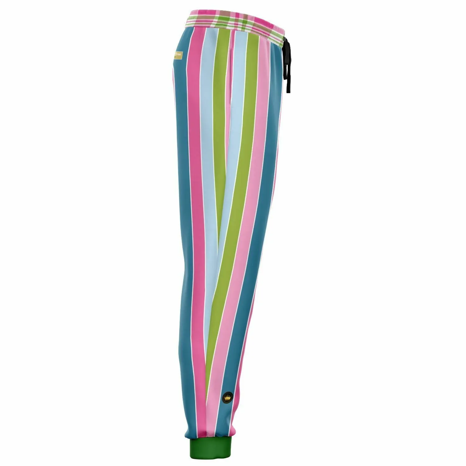 Easter Pastel Rugby Stripe Eco-Poly Unisex Joggers