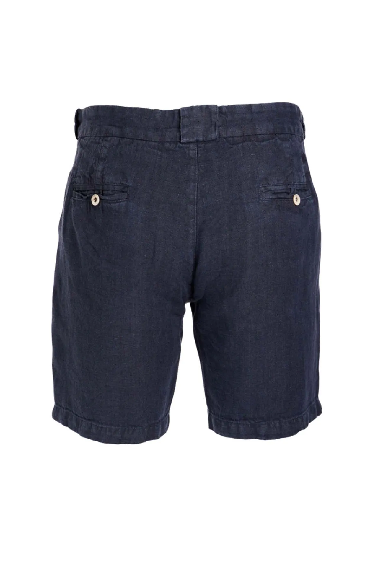 Erasmos Linen Bermuda Shorts