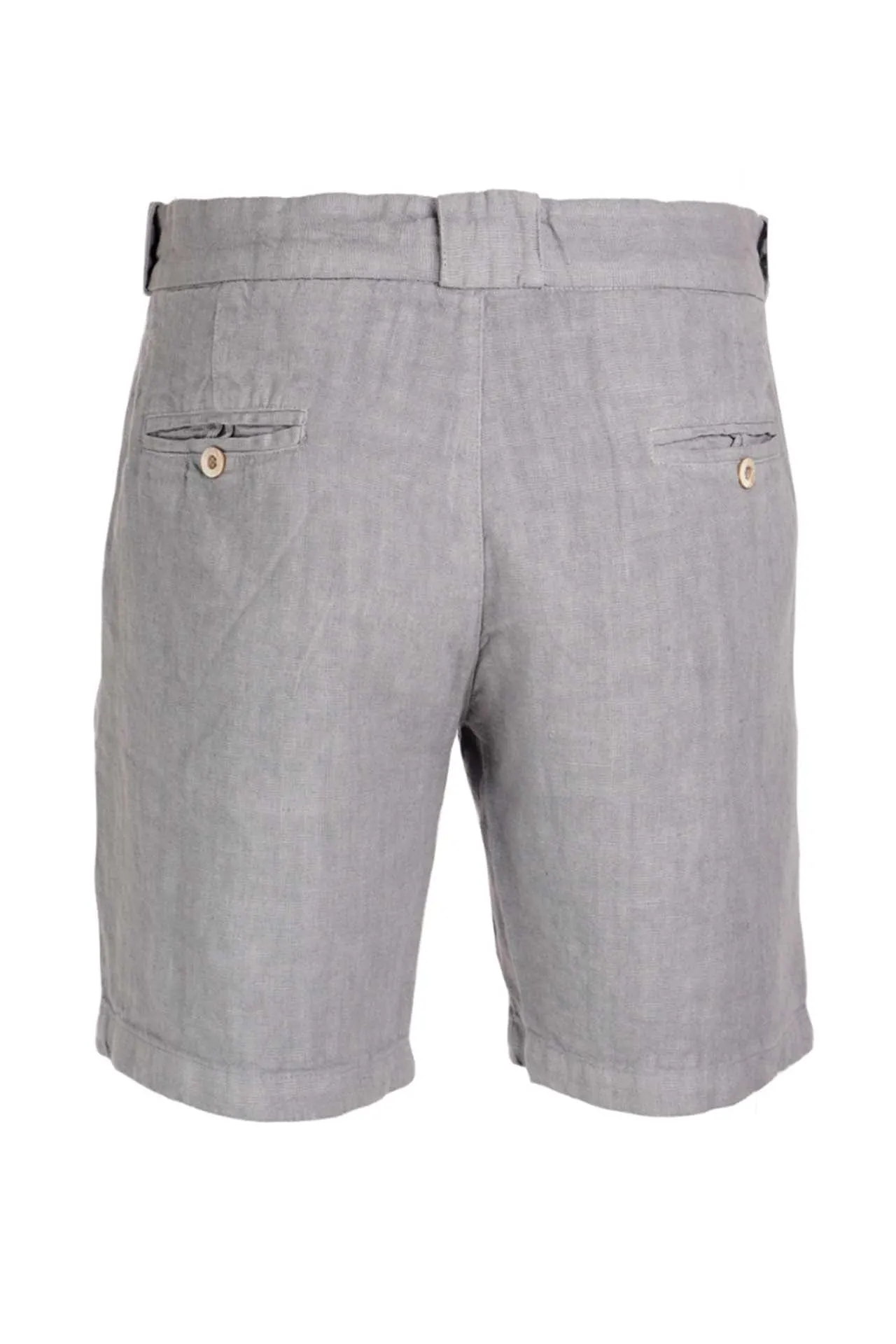 Erasmos Linen Bermuda Shorts