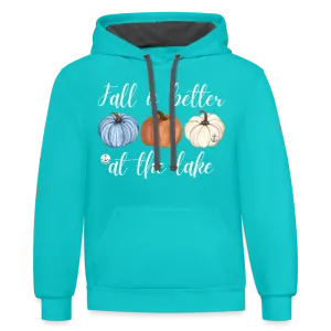 Fall is Better at the Lake Pumpkin Fall Lake Hoodie