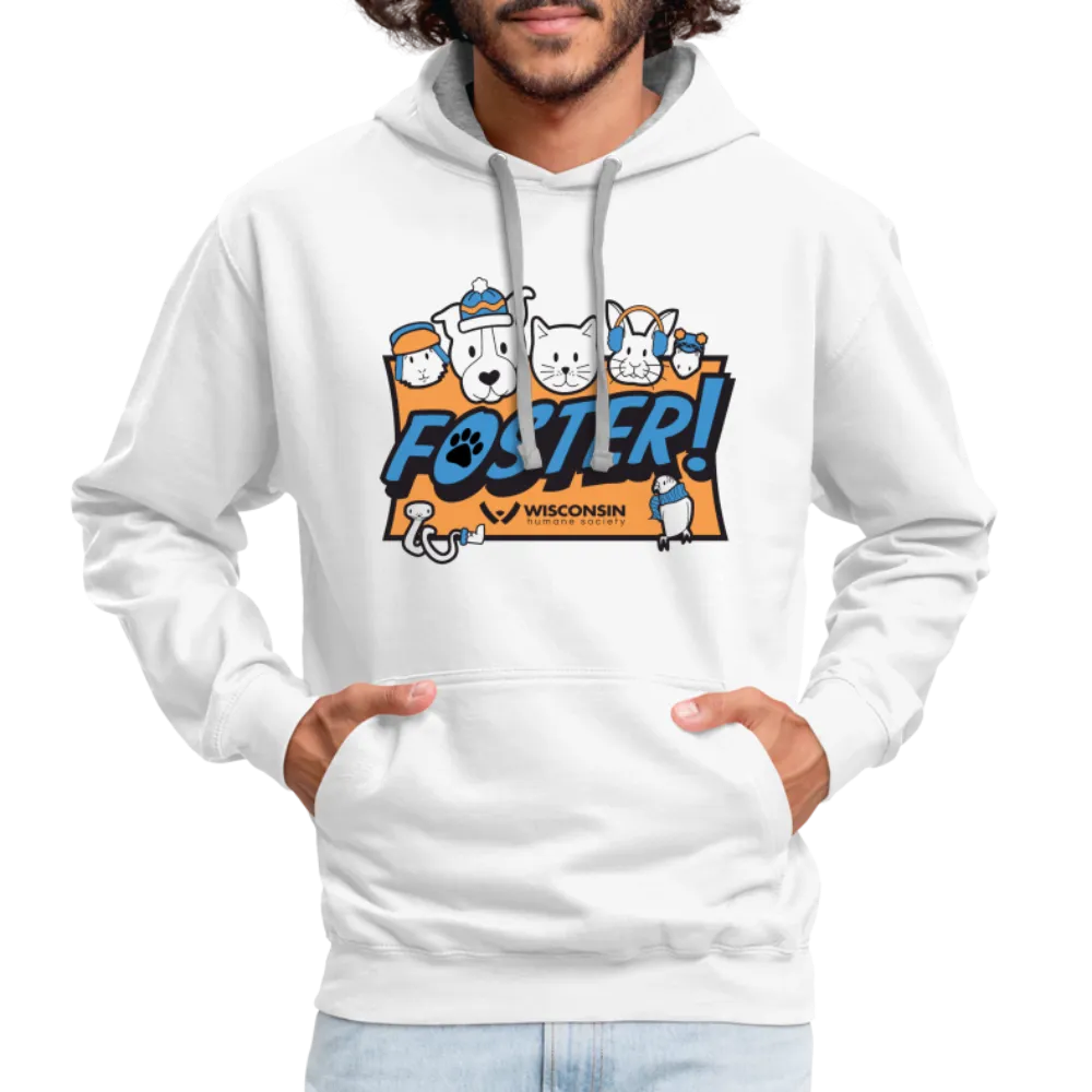 Foster Winter Logo Contrast Hoodie