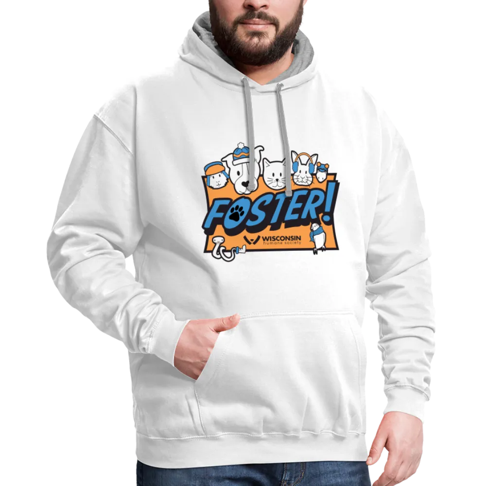 Foster Winter Logo Contrast Hoodie