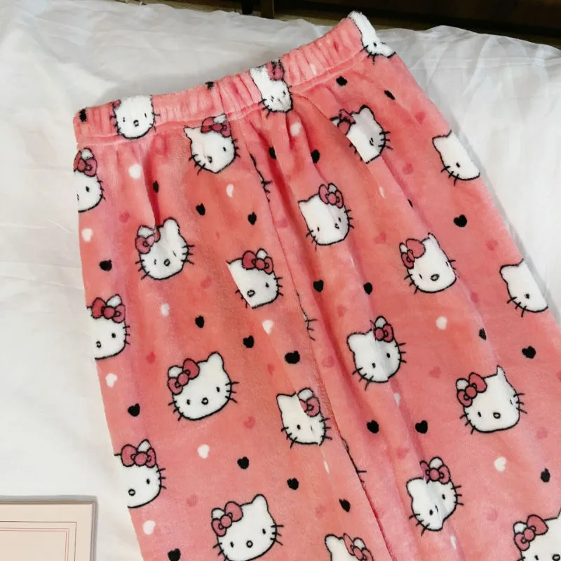 Halloween Kitty Pajama Pants