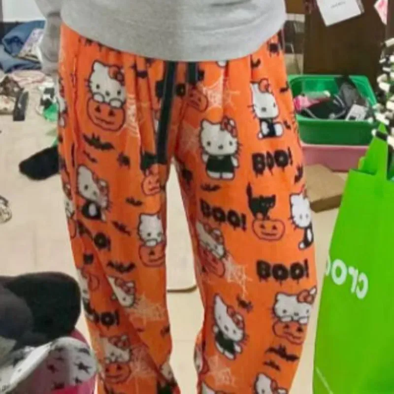 Halloween Kitty Pajama Pants