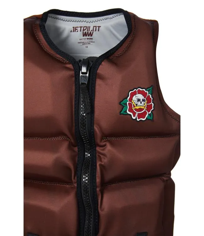 Jetpilot X1 Boys Neo Life Vest (2023) - Coffee