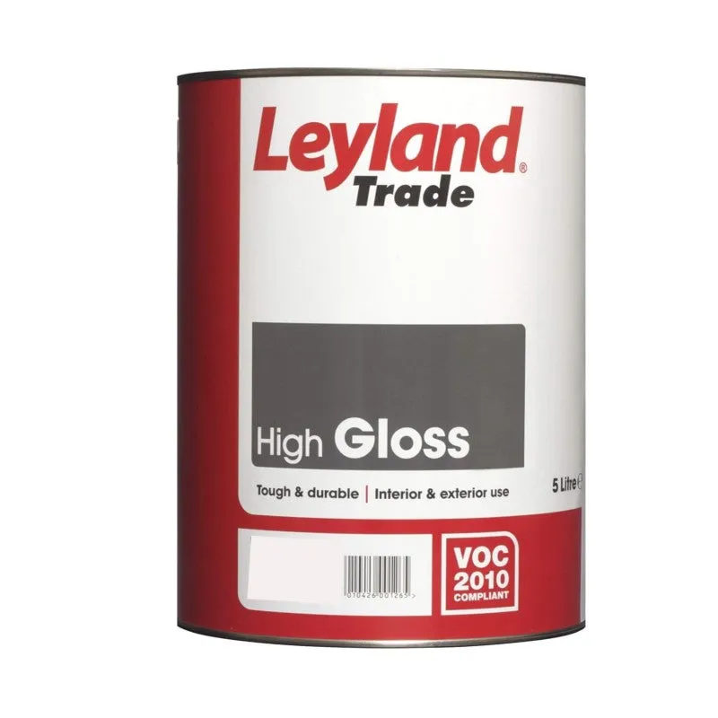 Leyland Trade High Gloss Paint (Oil-Based)