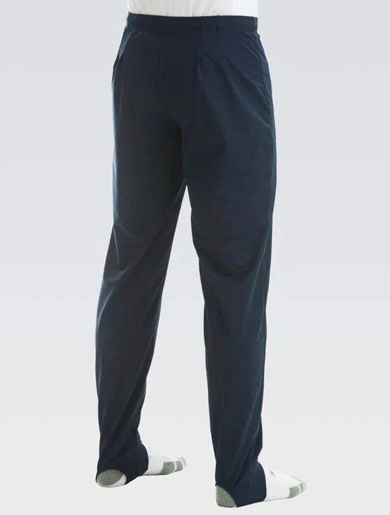 Men's Nylon/Spandex Gymnastics Pants Navy