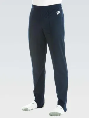 Men's Nylon/Spandex Gymnastics Pants Navy