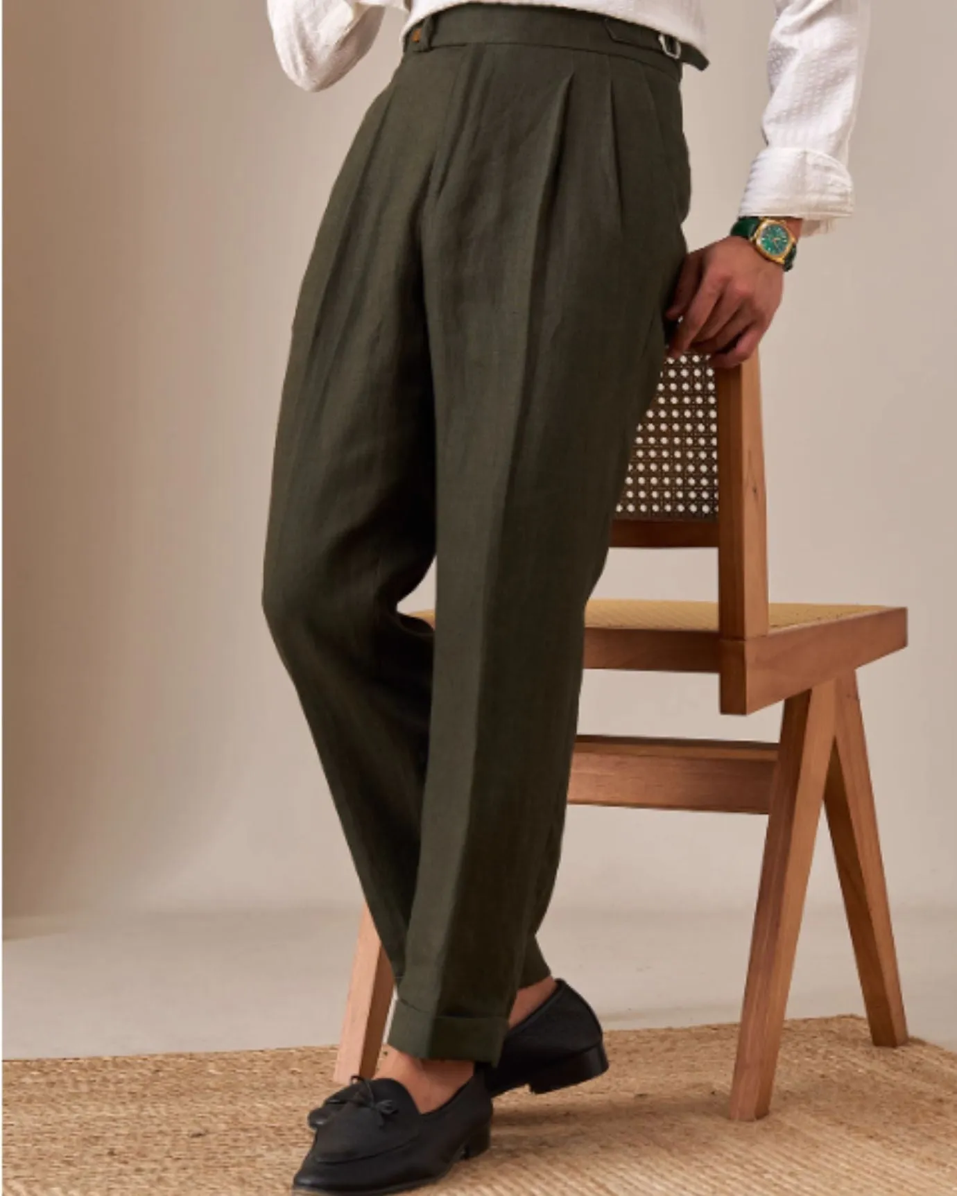 Milano Linen Trousers