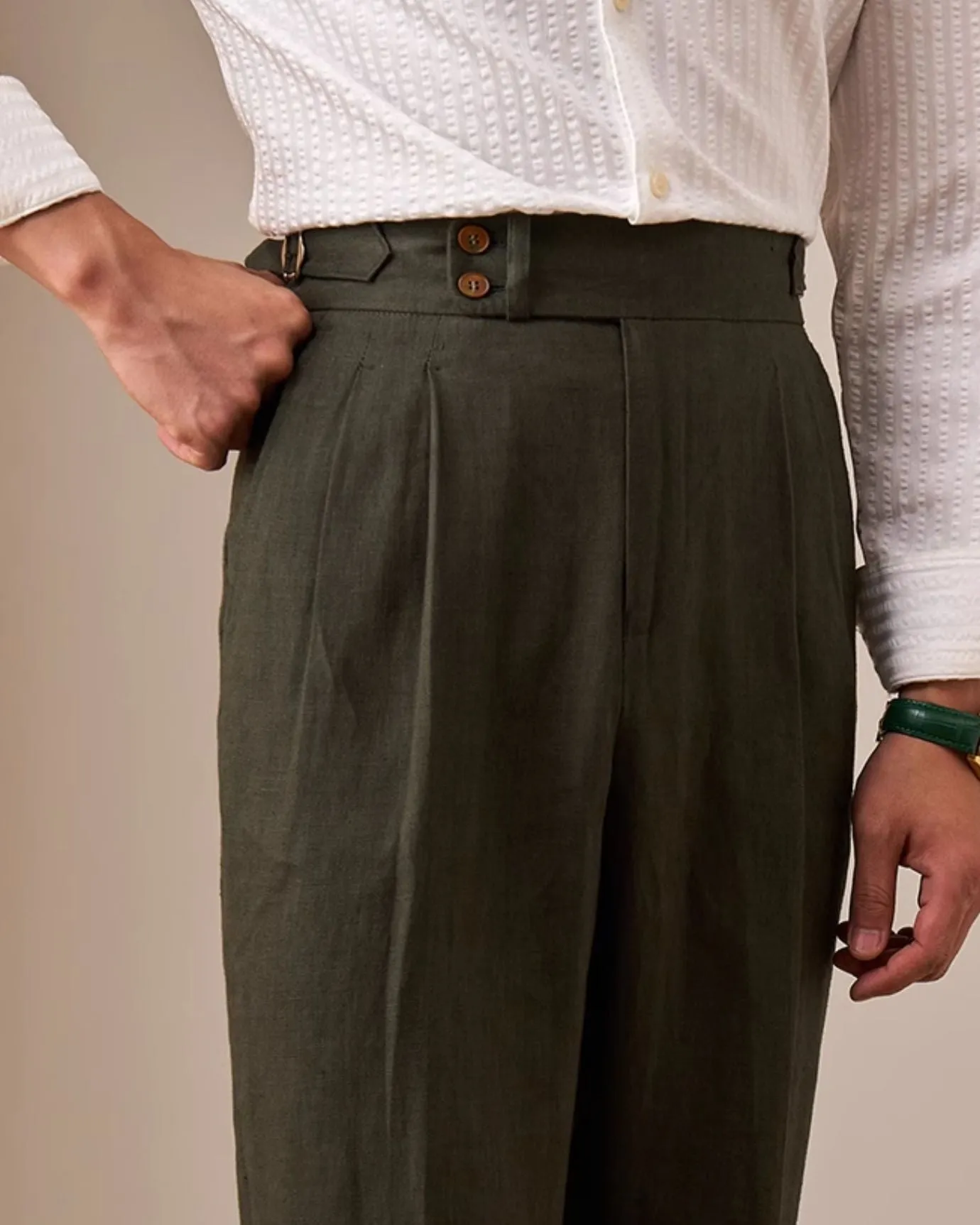 Milano Linen Trousers