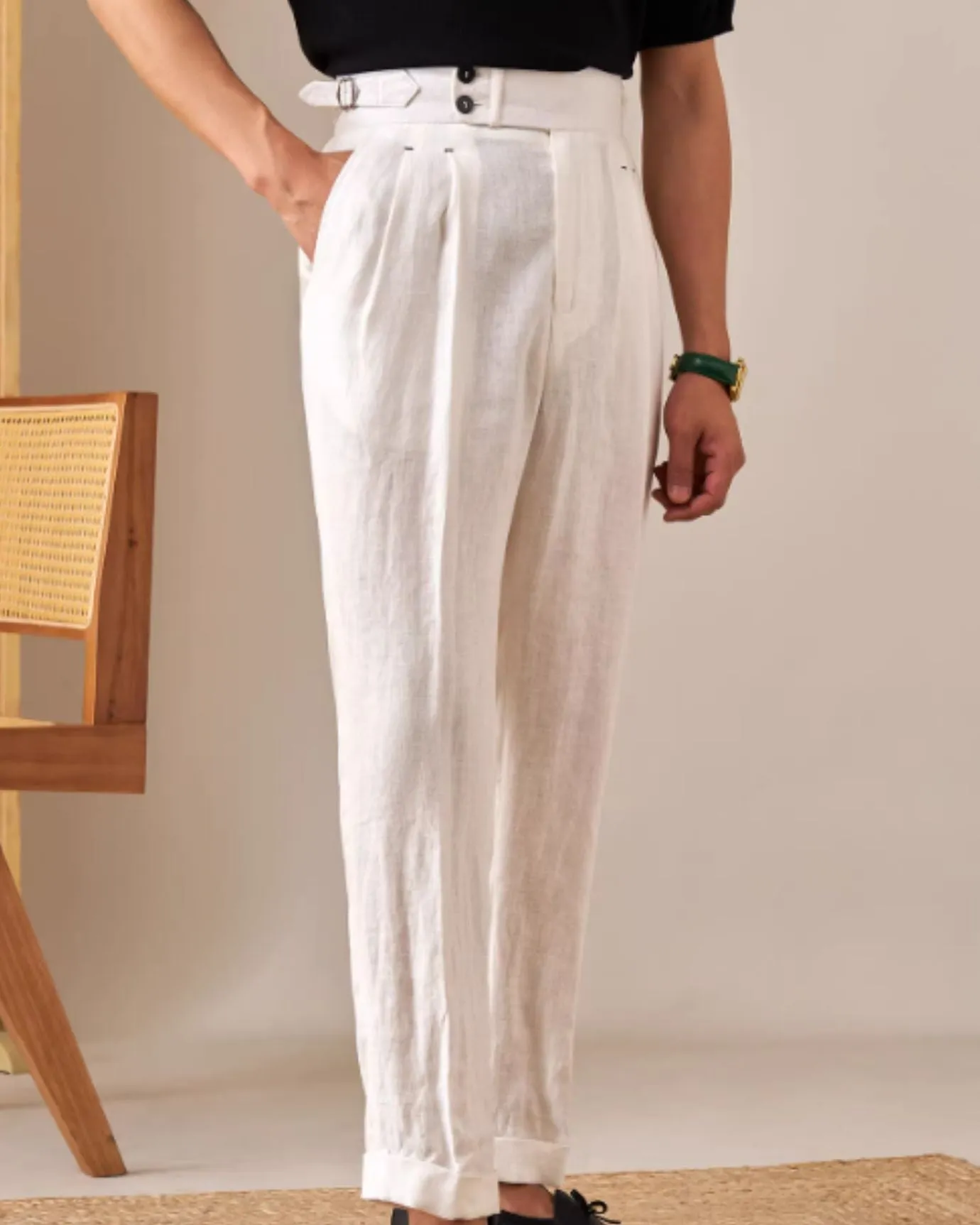 Milano Linen Trousers