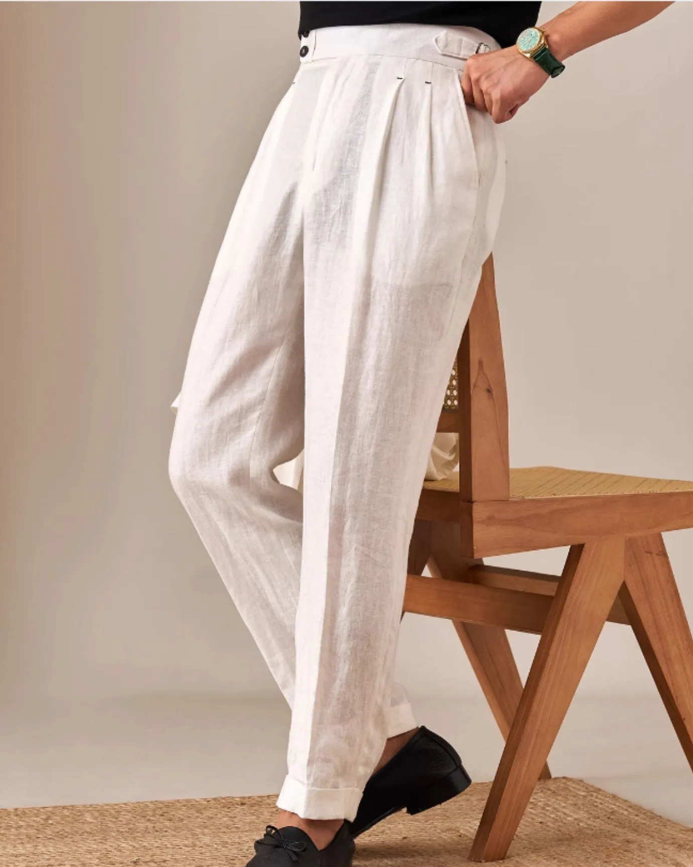 Milano Linen Trousers