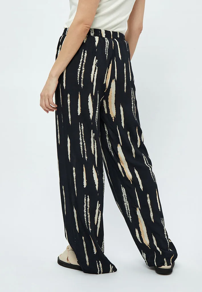 Nalia Elara Pants - Warm Sand Print