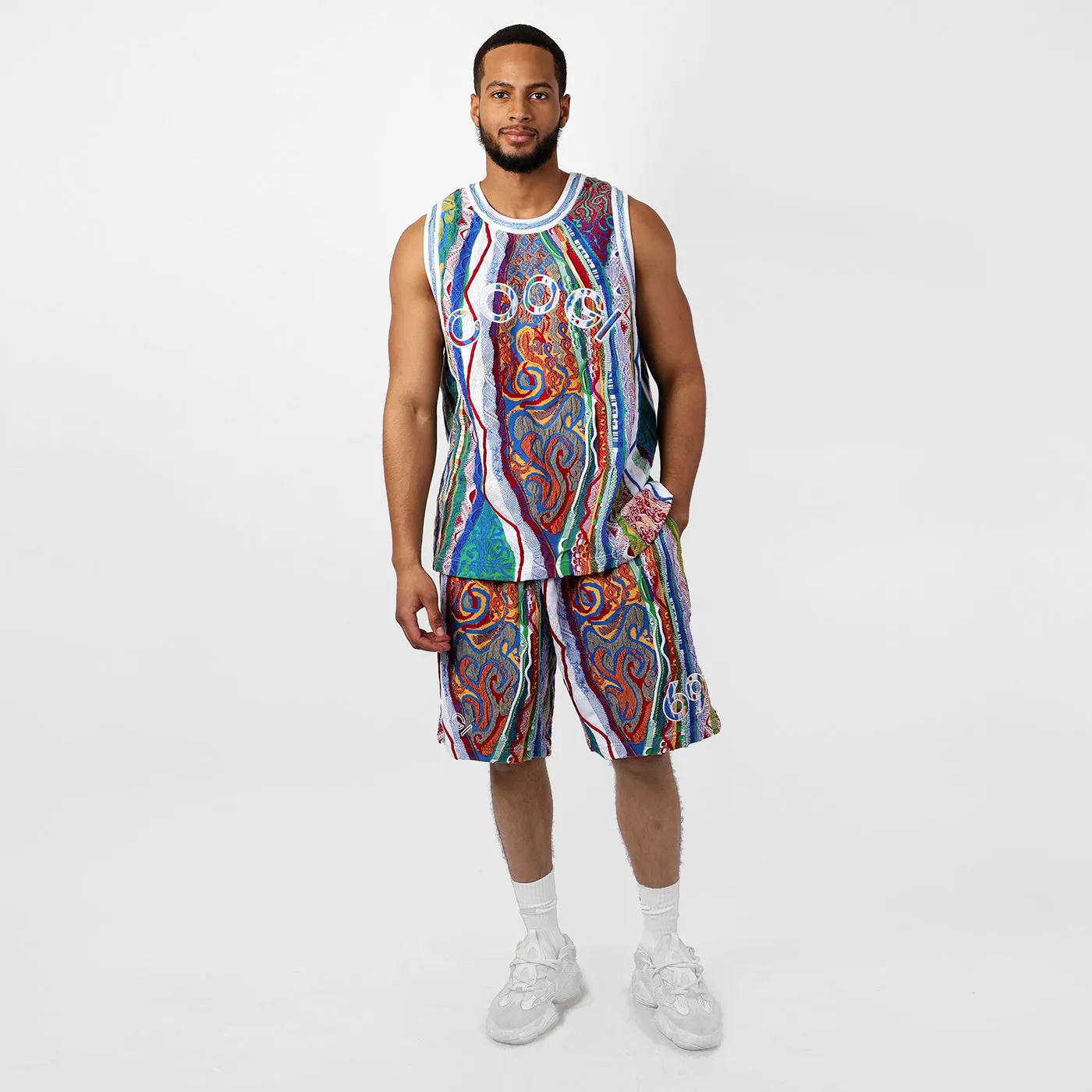 New -COOGI Classic Sweater Knit Basketball Jersey