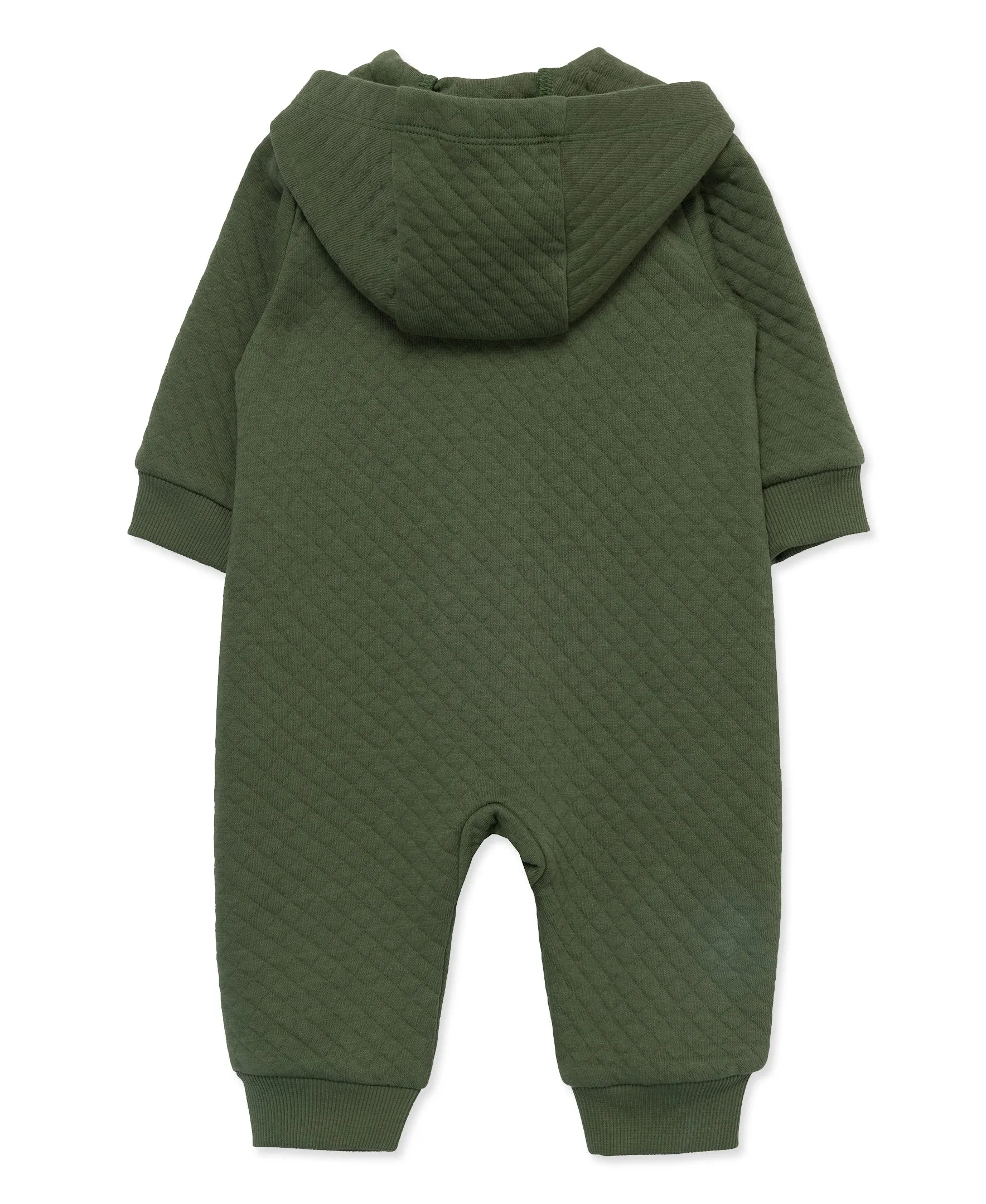 Olive Quilt Hooded Coverall