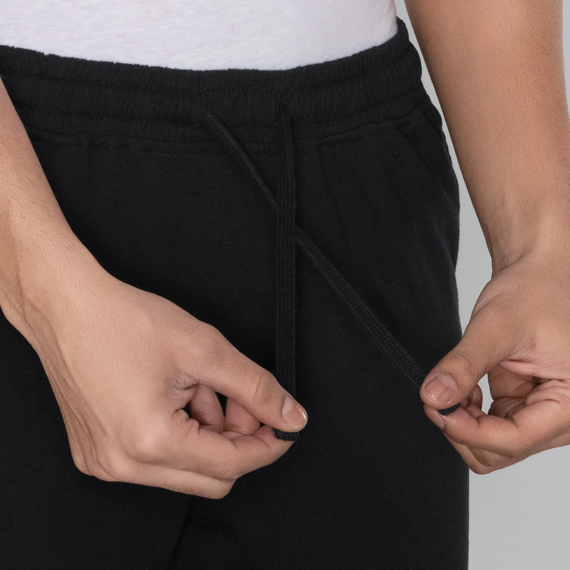 Pace Cotton Rich Track Pants Pitch Black