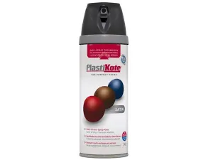 Plastikote Plasti-kote Premium Satin Black 400ml