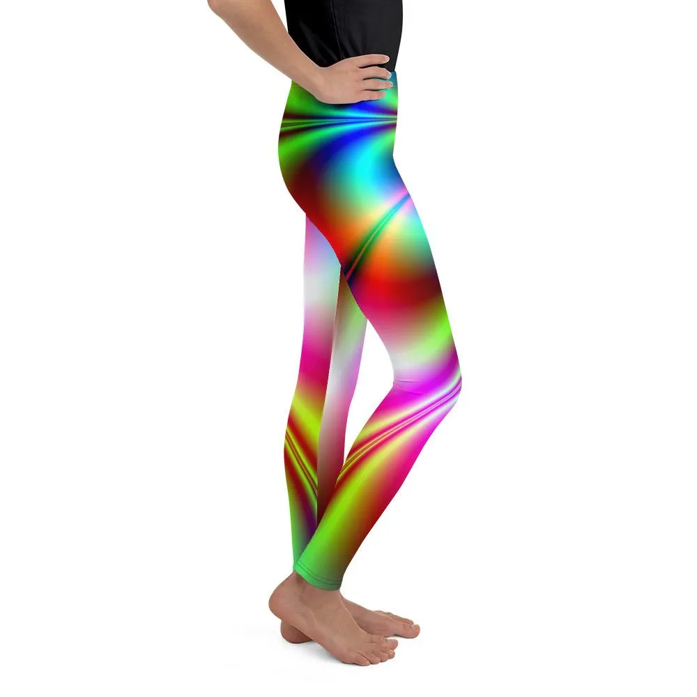 Psychedelic Neon Youth Leggings