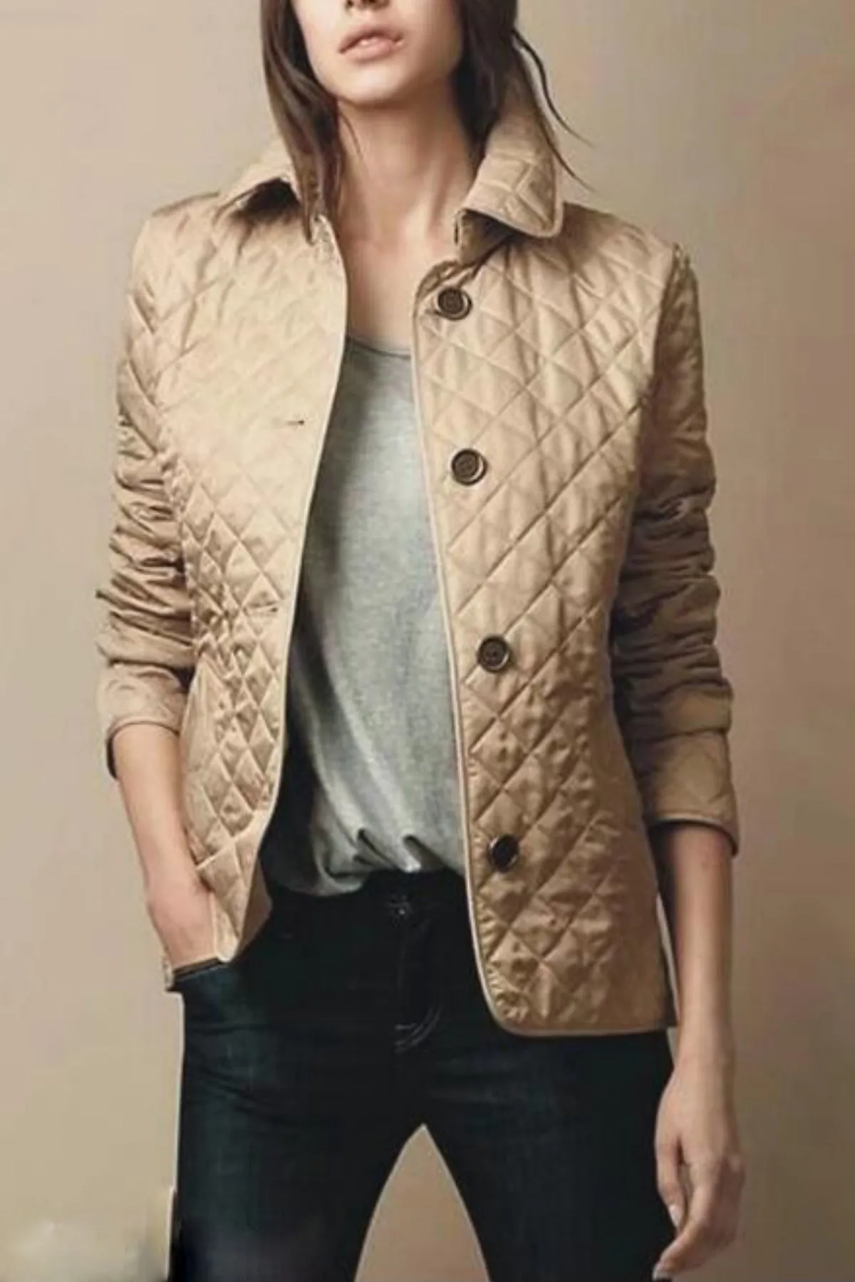 Quilted jacket for women