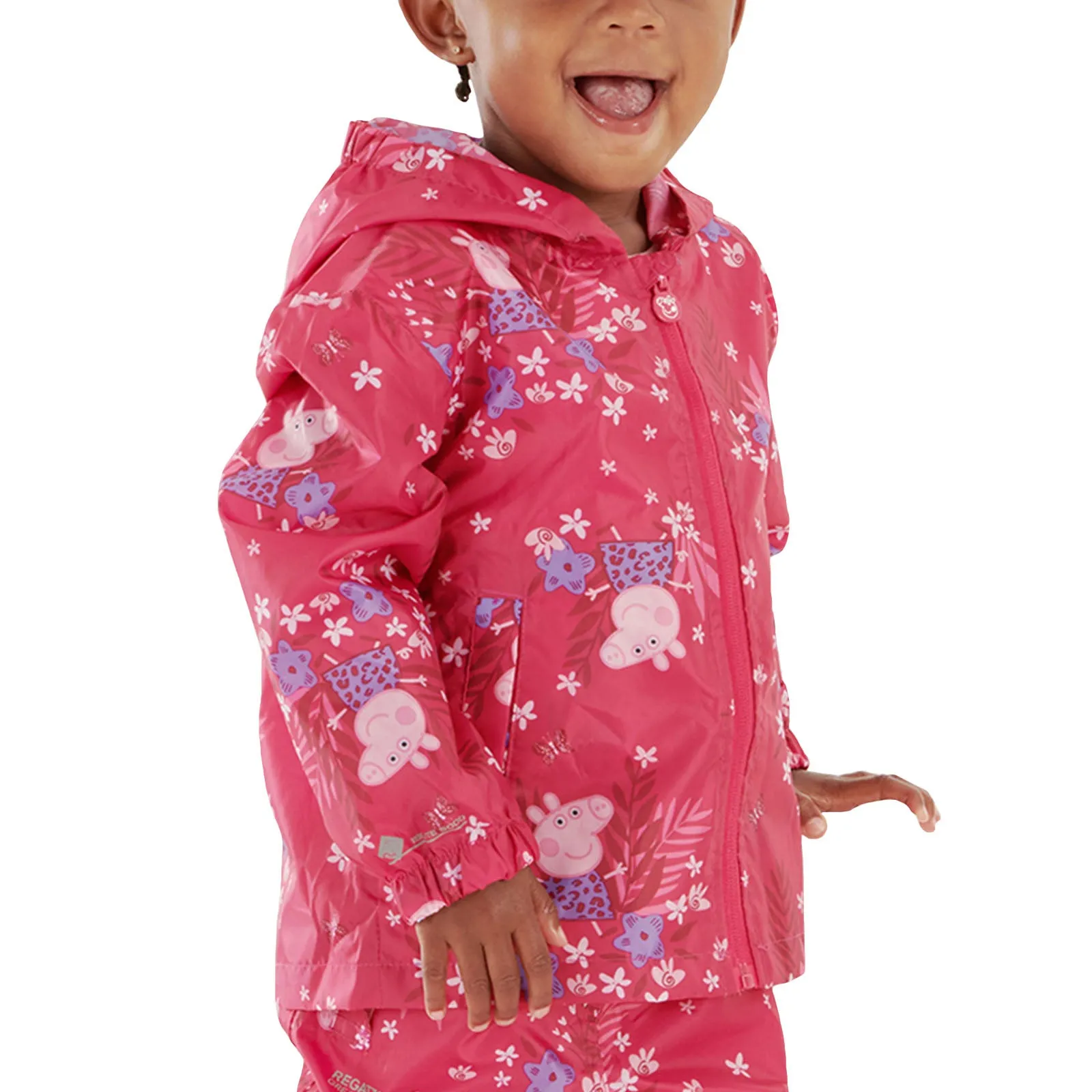 Regatta Kids Peppa Pig Muddy Puddle Waterproof Jacket