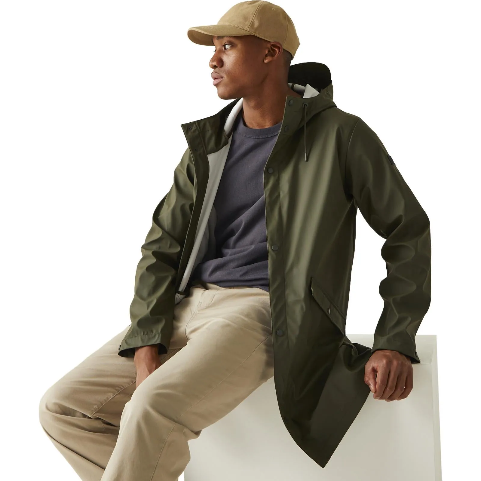 Regatta Mens Trustan Long Line Parka Jacket