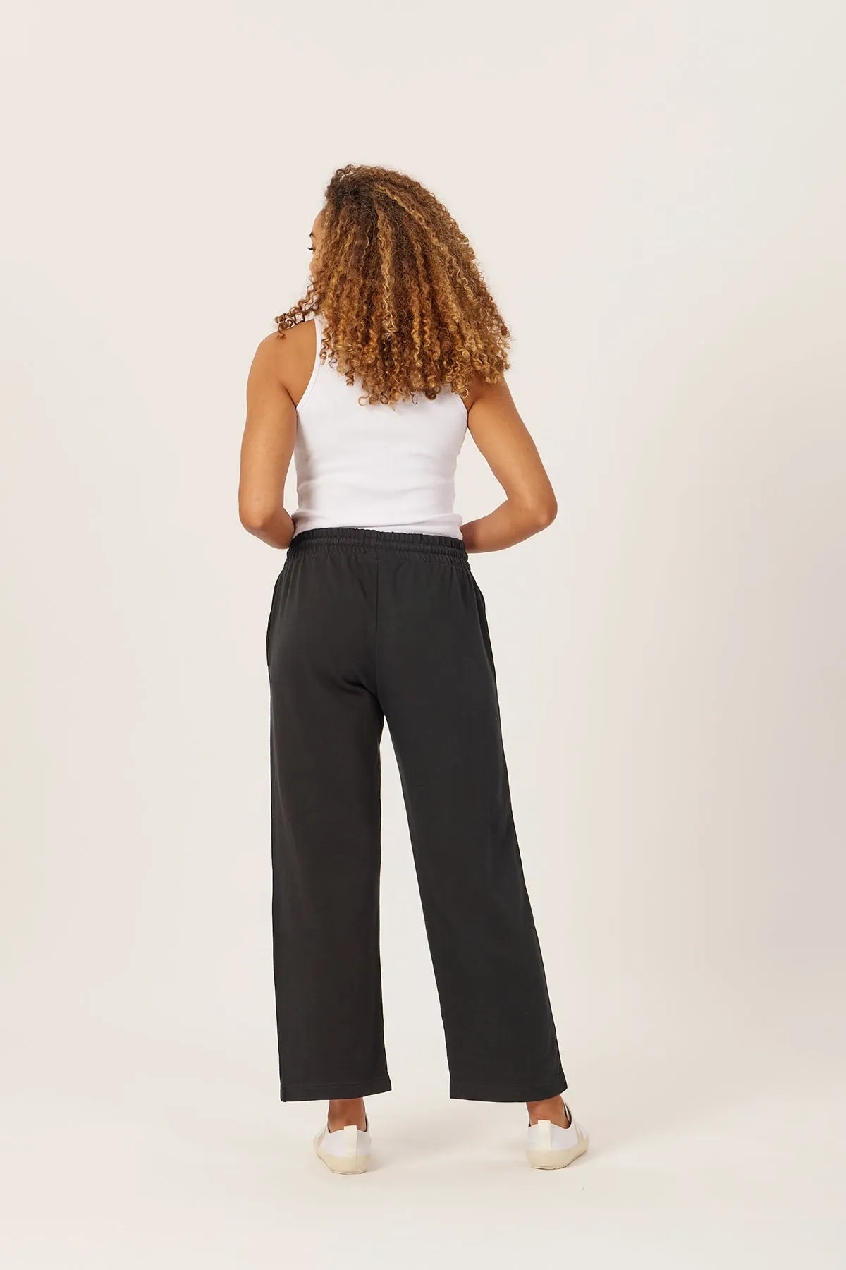 Robyn - Wide Leg Jogger - Black