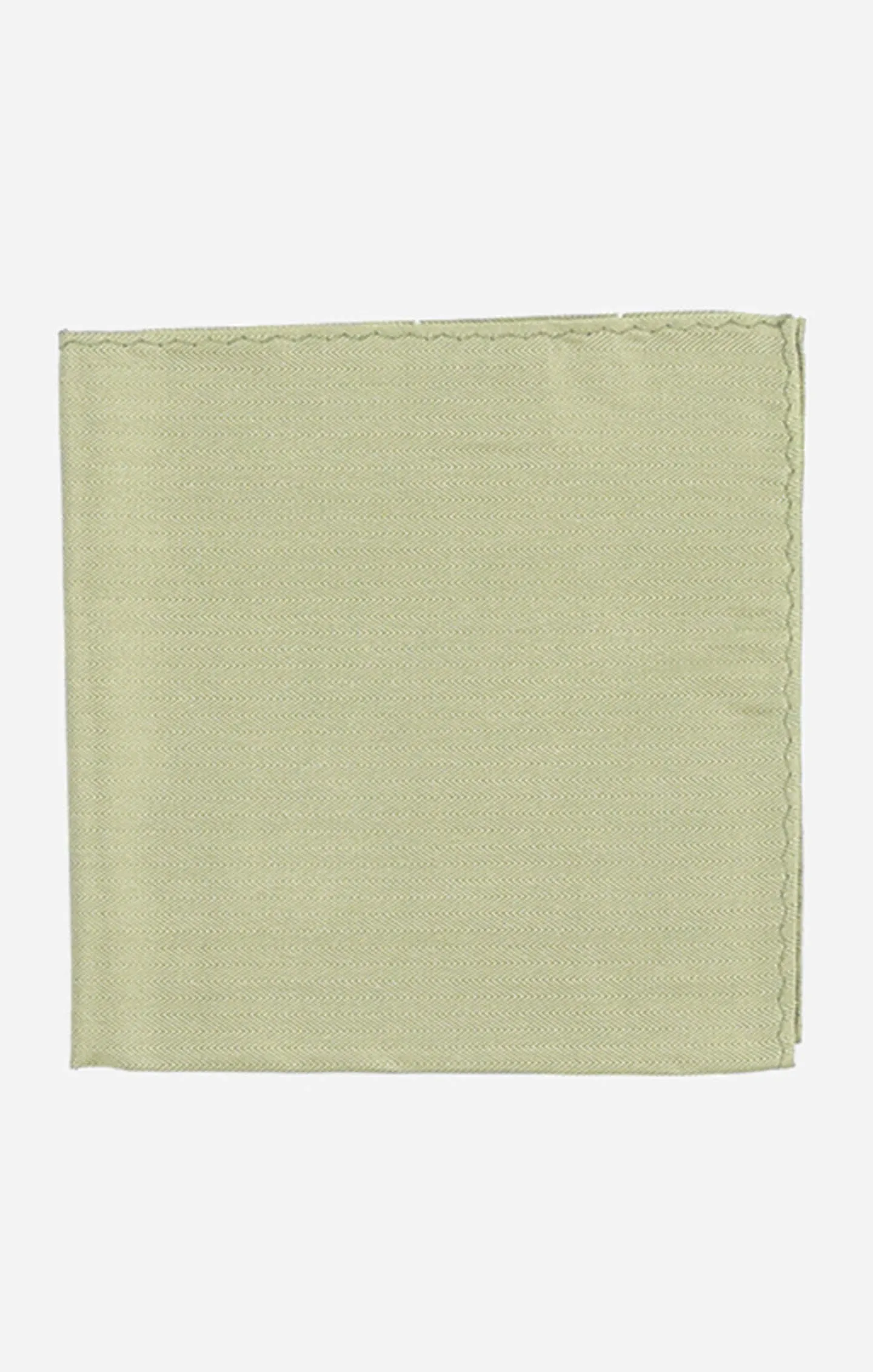 Sam Pocket Square ~ Moss Green Solid