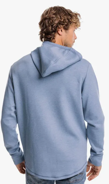 Southern Tide Ryder Performance Hoodie Heather Blue