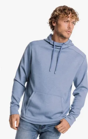 Southern Tide Ryder Performance Hoodie Heather Blue