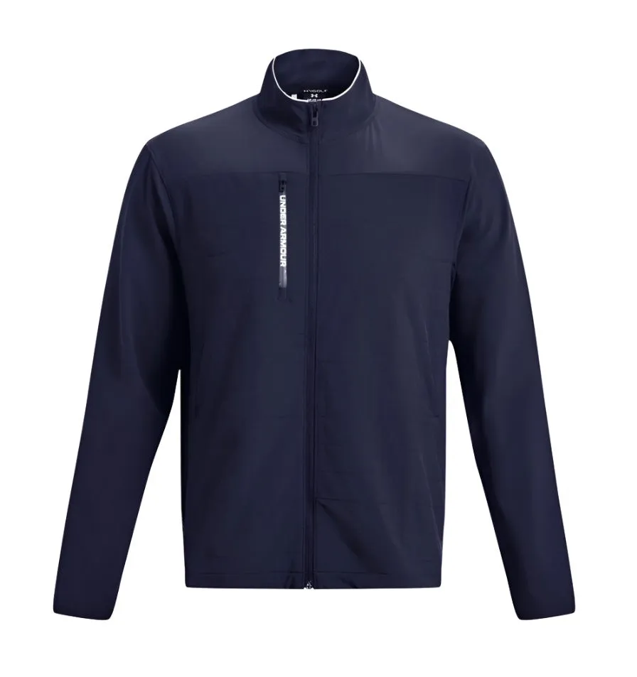 Under Armour Mens Storm Revo Jacket Midnight Navy/White