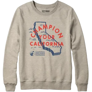 Unisex Champion Your California Crew Sweatshirt