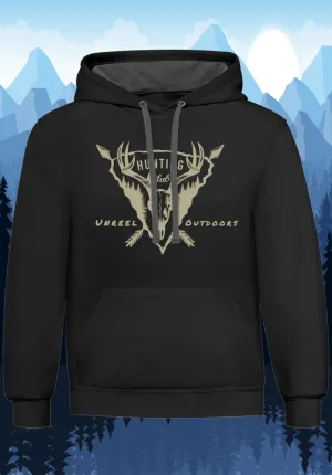 Unreel outdoors hunting Contrast Hoodie