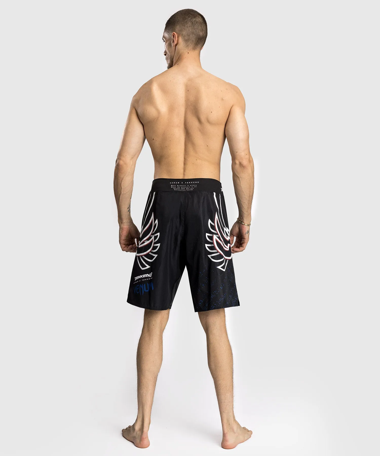 Venum x TEKKEN 8 - Jin Kazama Fight Shorts - Blue/Black/White