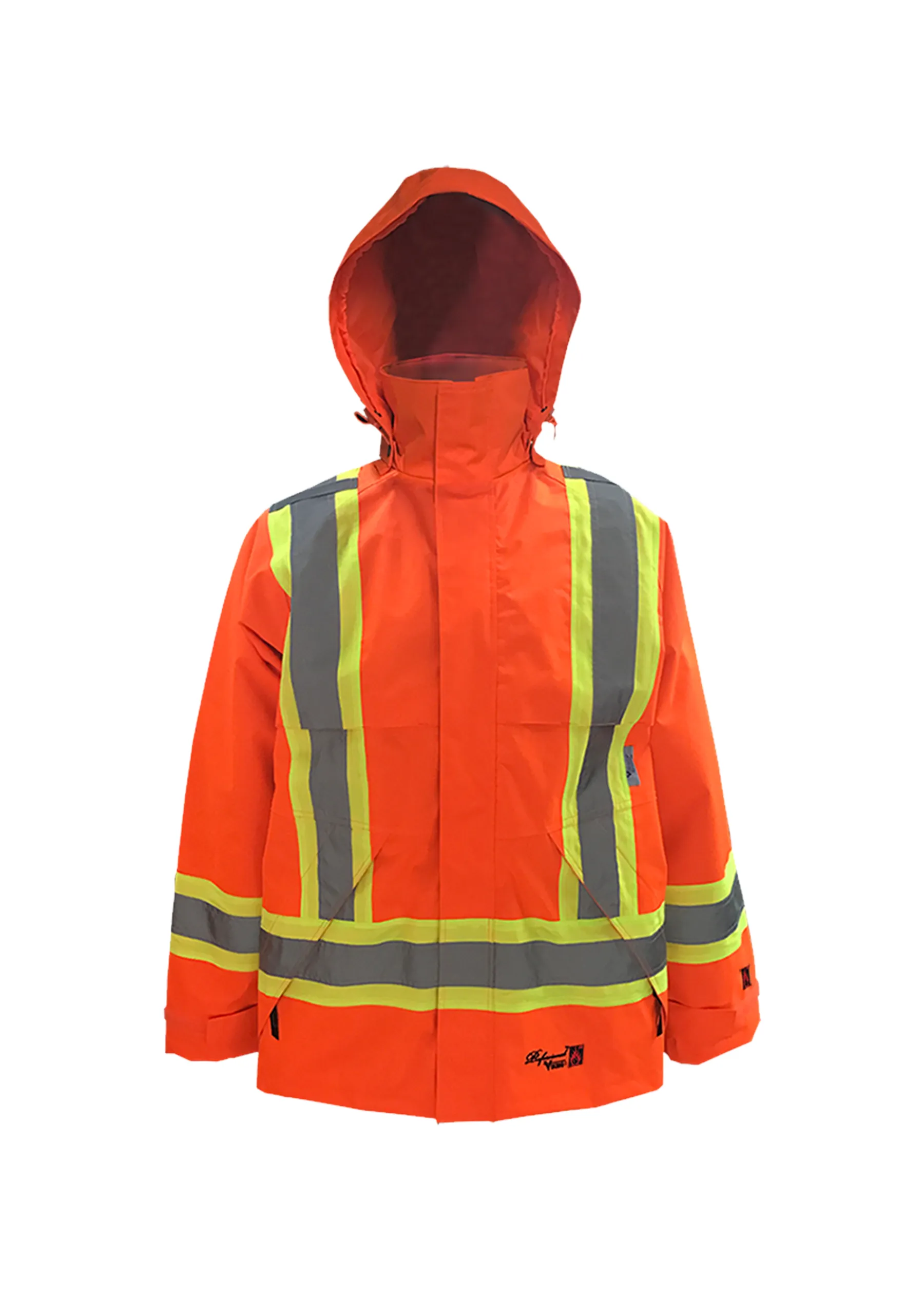 Viking Professional Hi Vis Orange Journeyman Rip-stop FR Jacket 3907FRJO